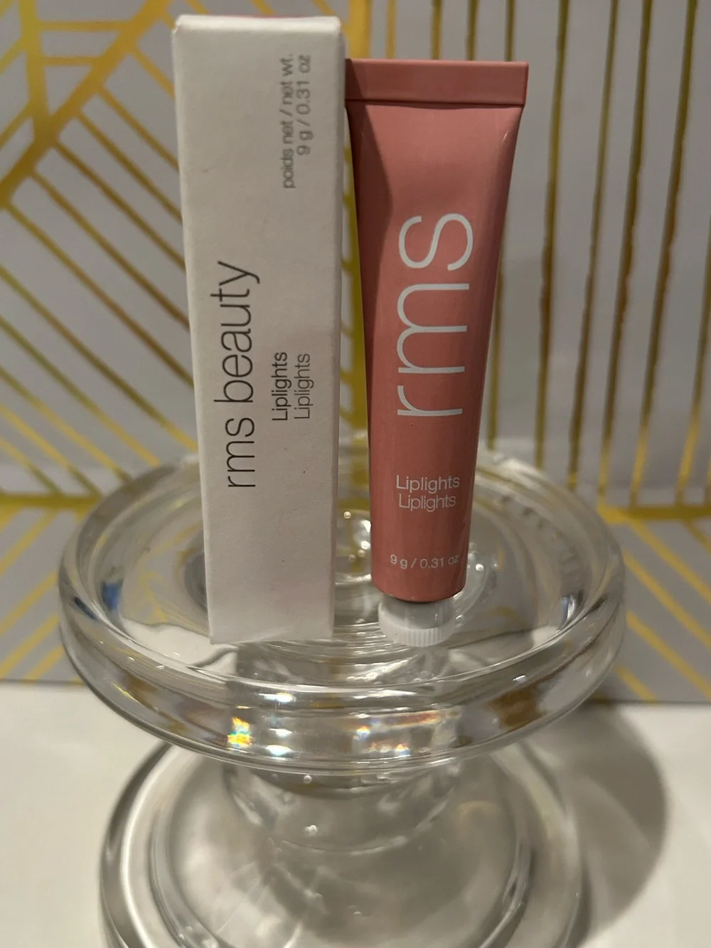 ✨ RMS Beauty Lip Lights Cream Lip Gloss-Balm | Crush | Full Size | New in Box